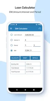 EMI Calculator android App screenshot 14