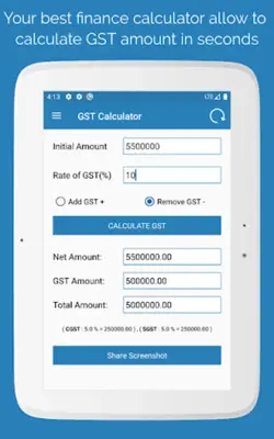 EMI Calculator android App screenshot 5